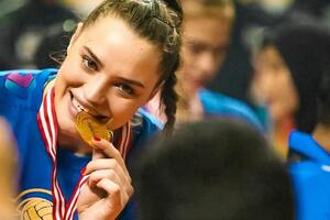 Nikoleta Perović u dresu Rome