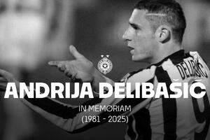Partizan se oprostio od Delibašića: Sjećaćemo se svih dobrih...