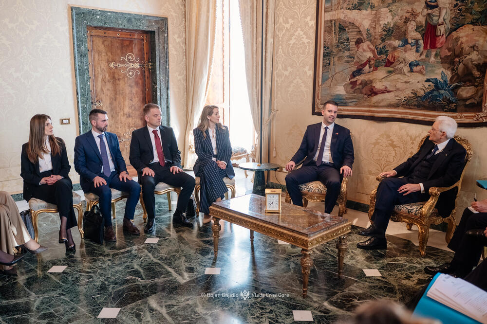 Janović sa delegacijom Vlade kod Matarele, Foto: Vlada