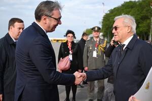 Vučić u Moskvi: "Ponosan na antifašističku borbu mog srpskog...
