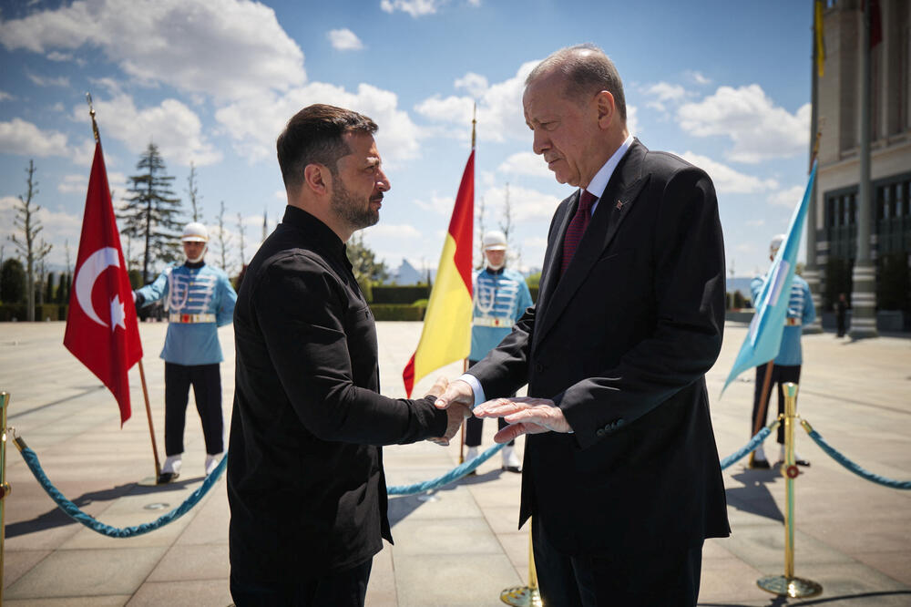 Zelenski i Erdogan juče u Ankari, Foto: Rojters