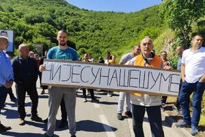 Sjutra jednočasovna blokada puta Nikšić – Vilusi