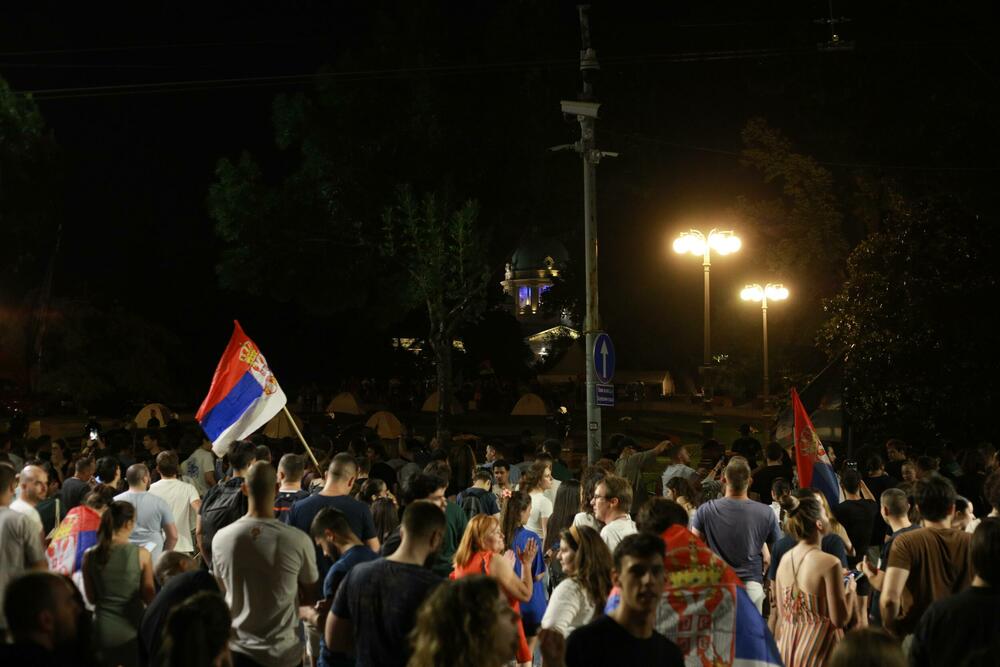 Okupljanje u Beogradu