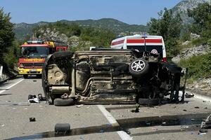 Nikšićanka stradala u saobraćajnoj nesreći u Bogetićima