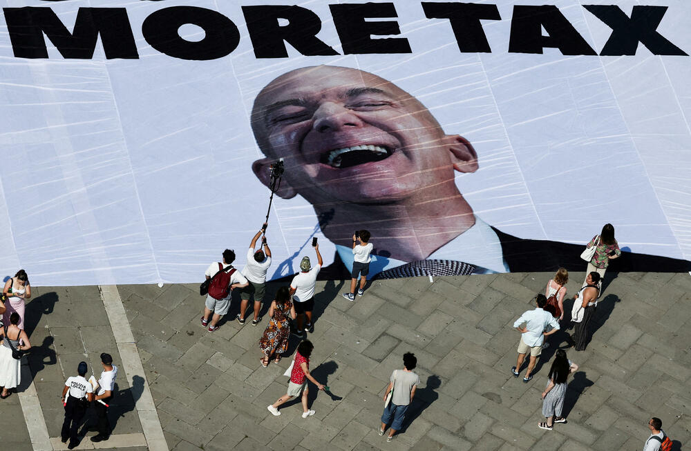 Protest protiv Bezosa u Veneciji